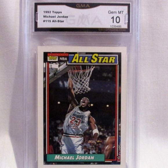 1992 Topps Michael Jordan All Star Card #1… - Picture 1 of 2